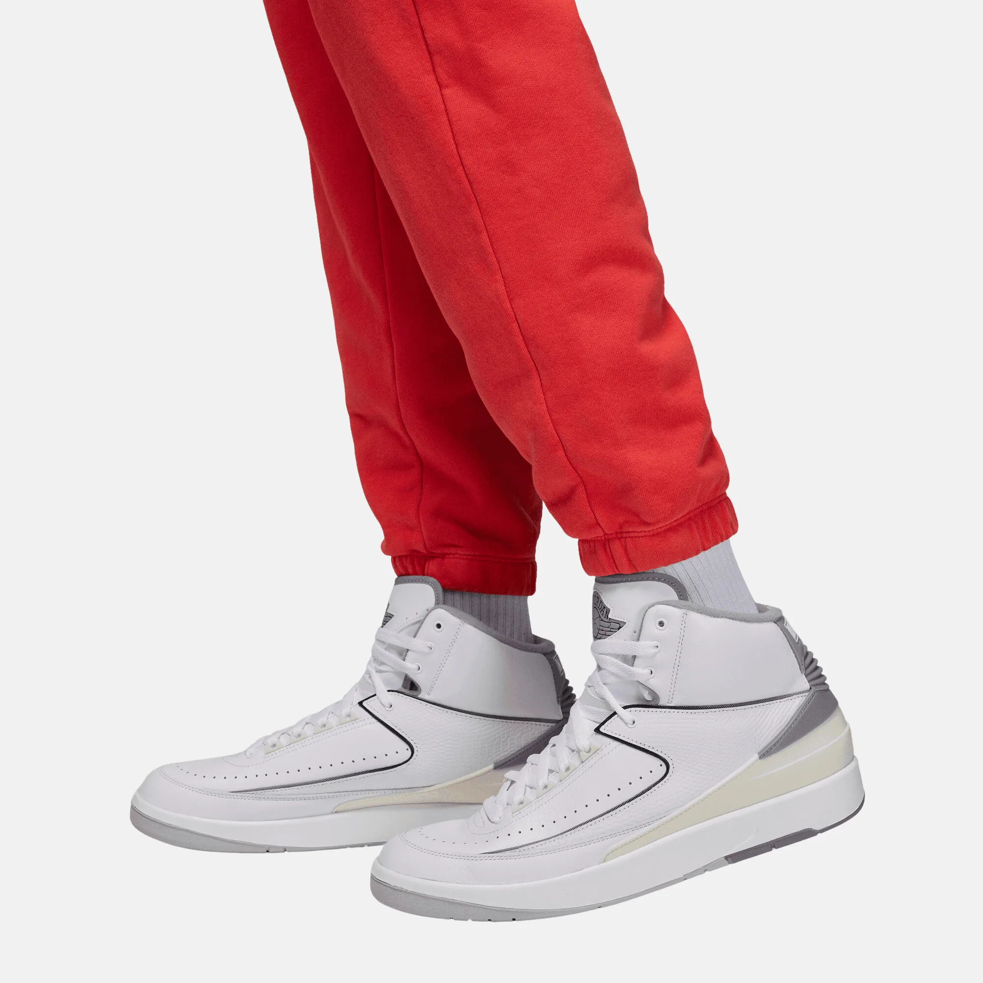 Air Jordan Lobster Red Flight Fleece Sweatpants