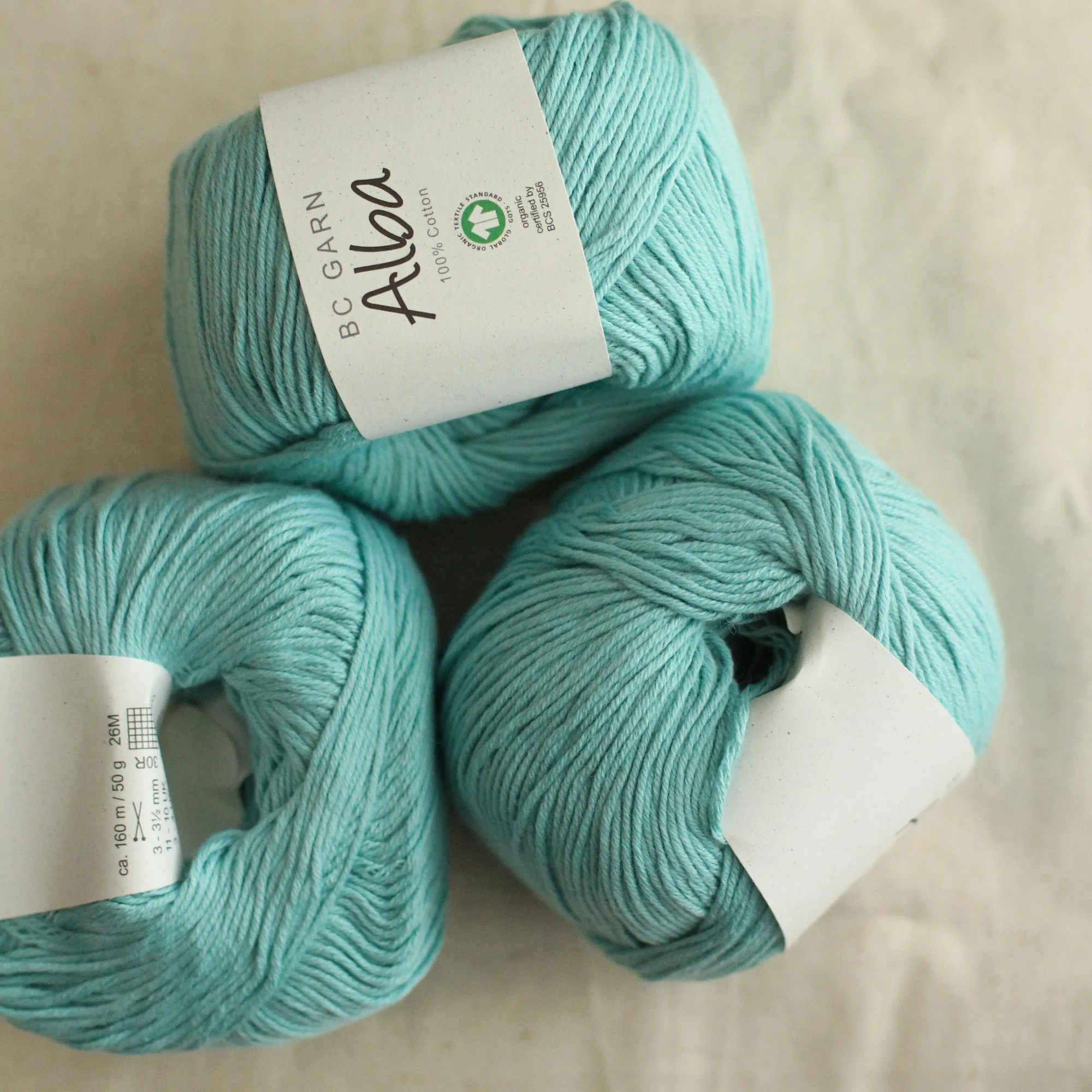 Alba Organic Cotton | 4ply/Fingering