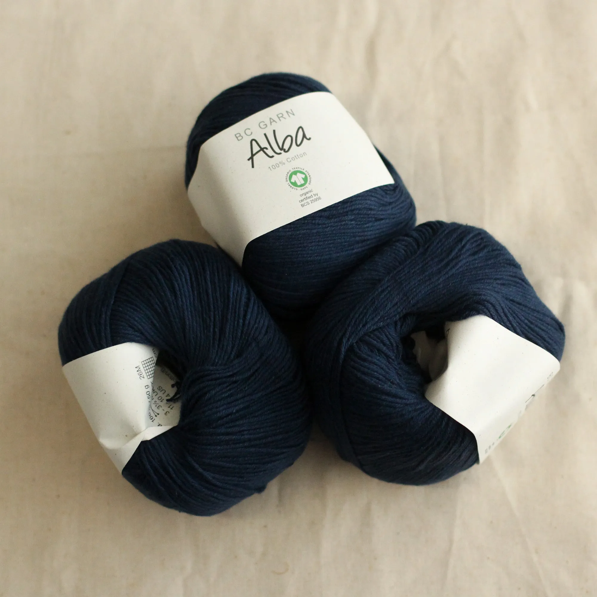 Alba Organic Cotton | 4ply/Fingering