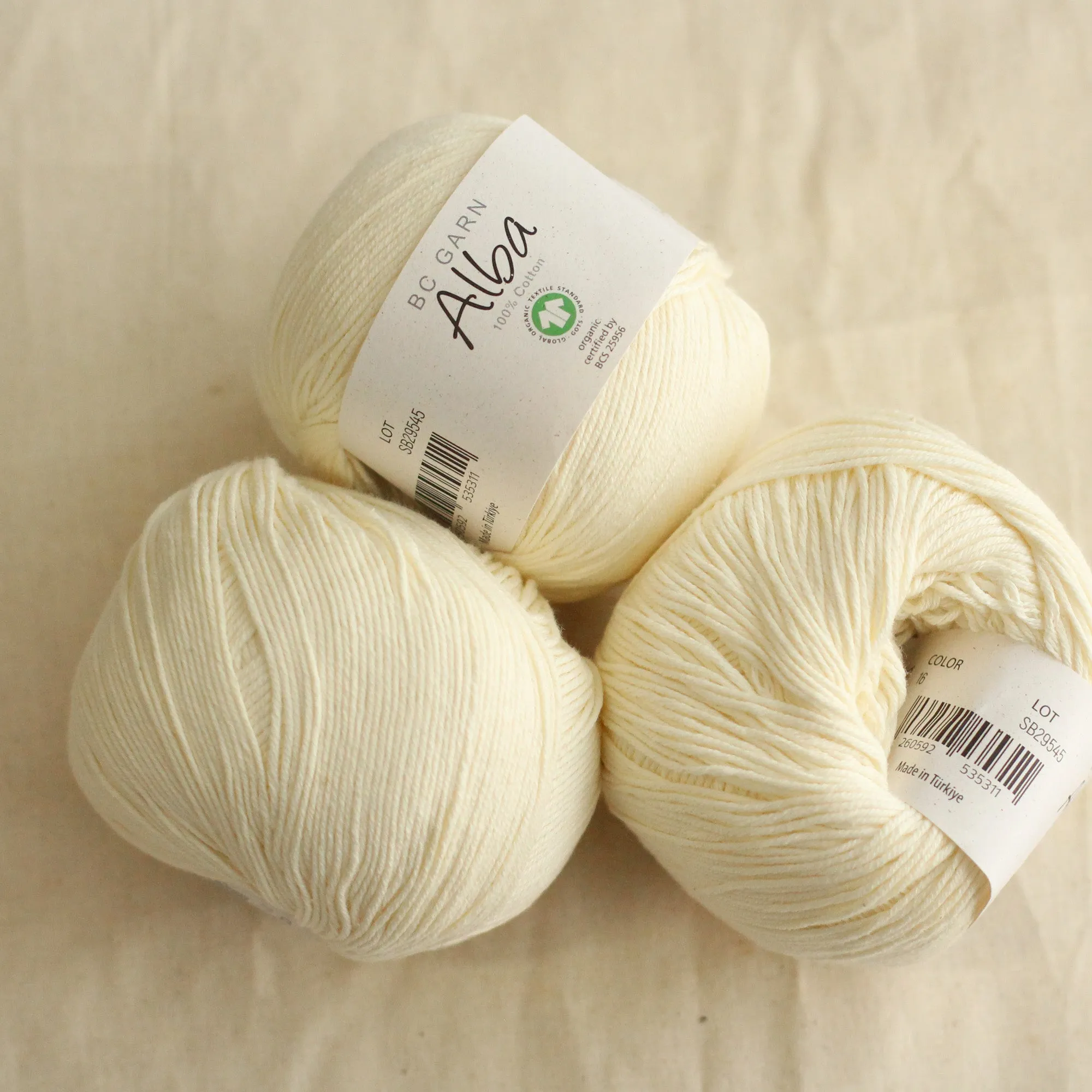 Alba Organic Cotton | 4ply/Fingering