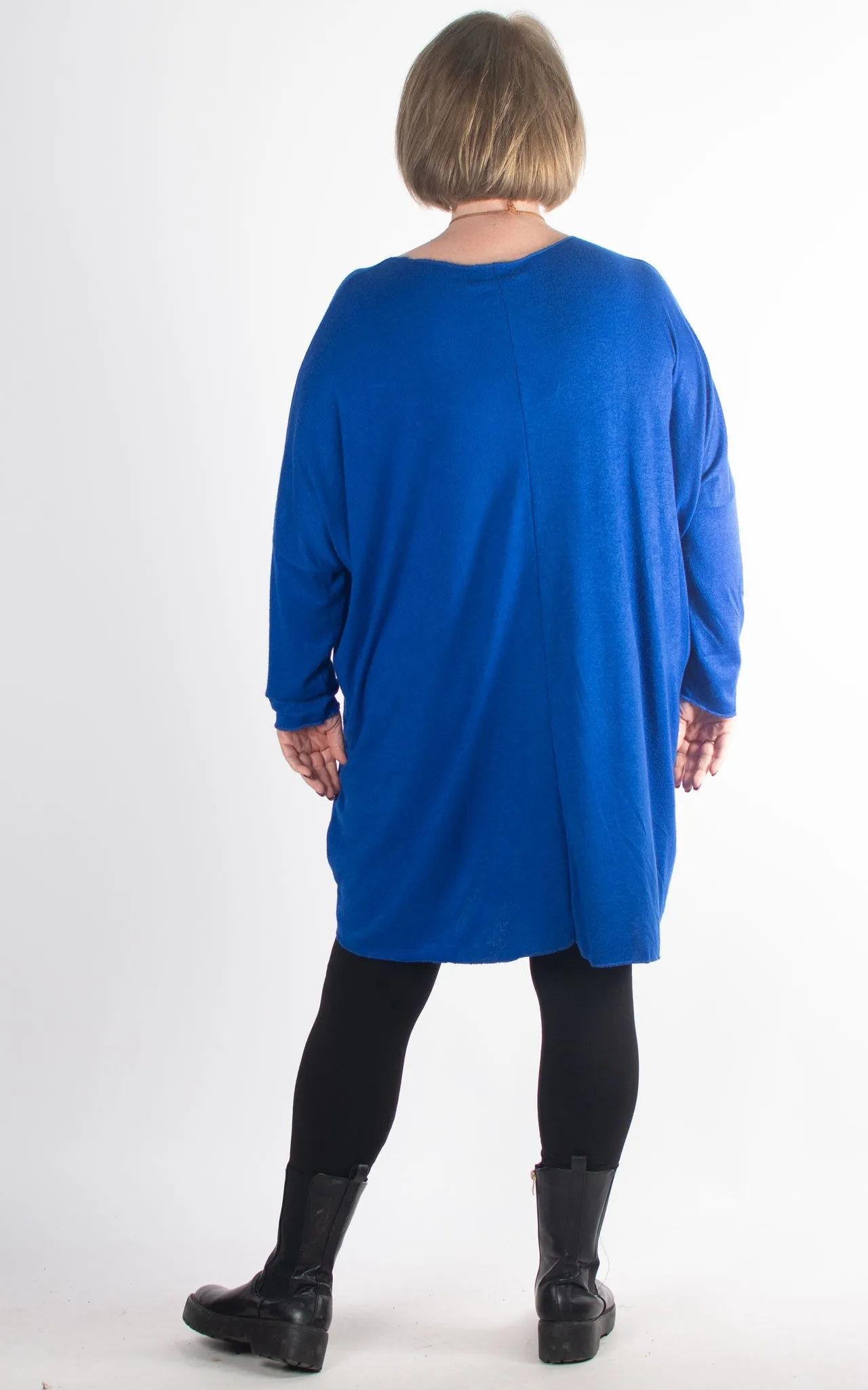 Amy Soft Knit Top | Cobalt