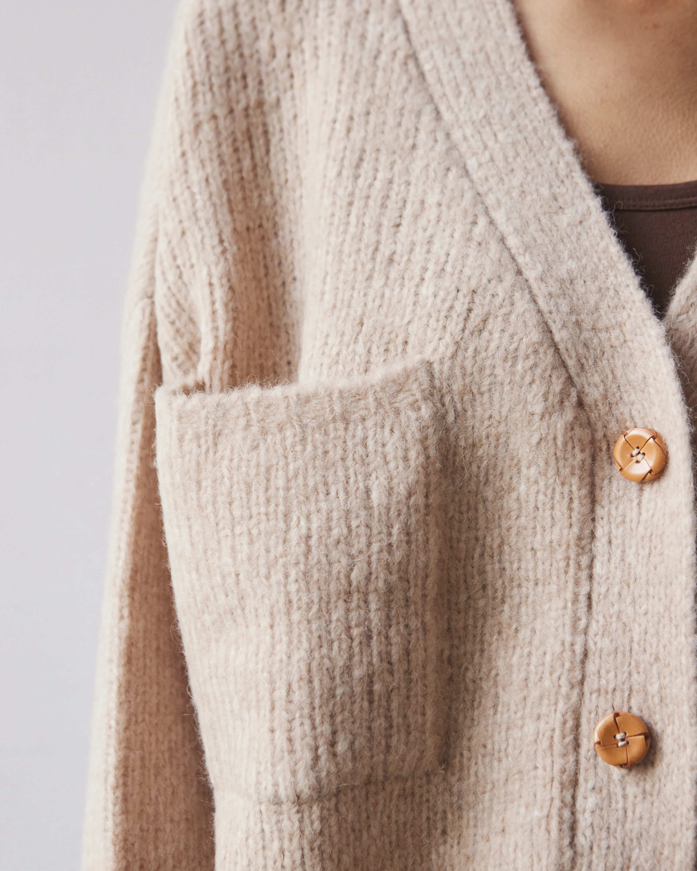 Atelier Delphine Amelia Cardigan, Grain