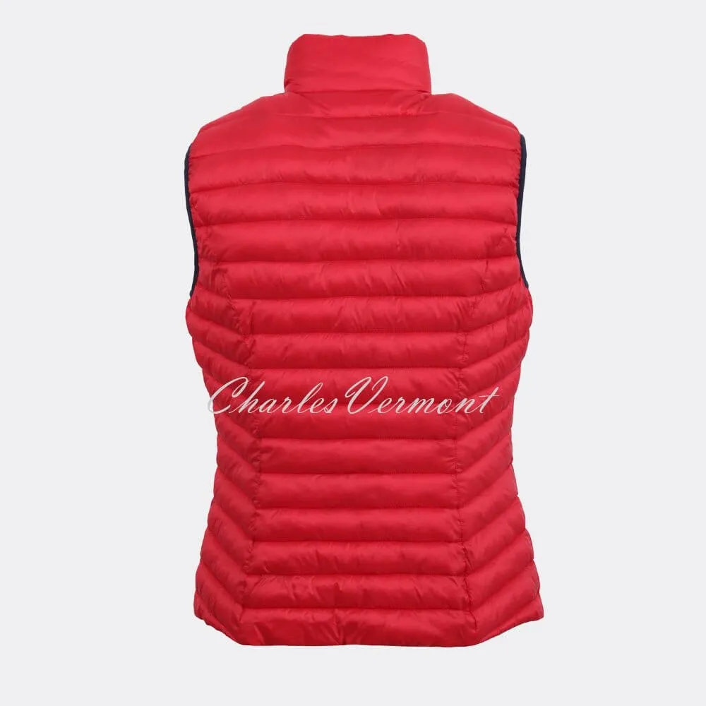 Barbara Lebek Reversible Gilet - Style 56130002-49 (Red/Navy)