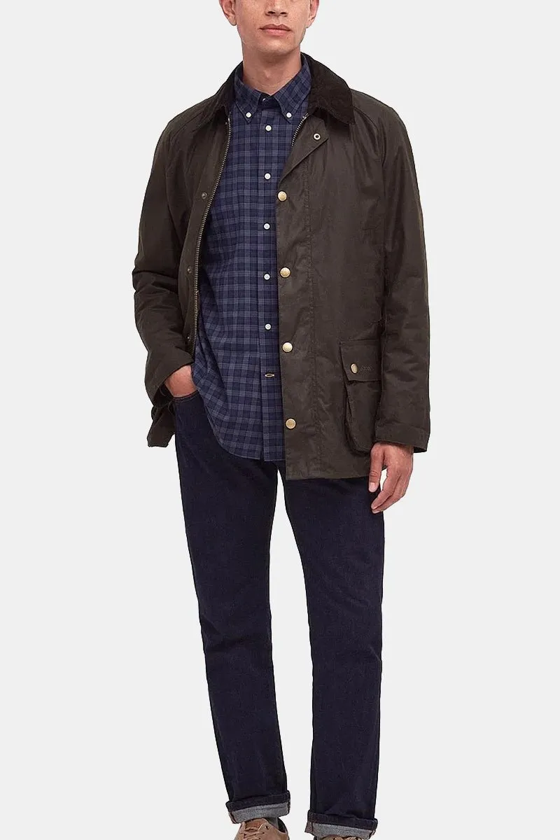 Barbour Ashby Waxed Jacket (Olive)