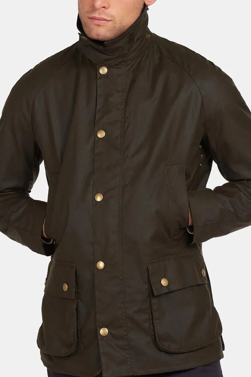 Barbour Ashby Waxed Jacket (Olive)