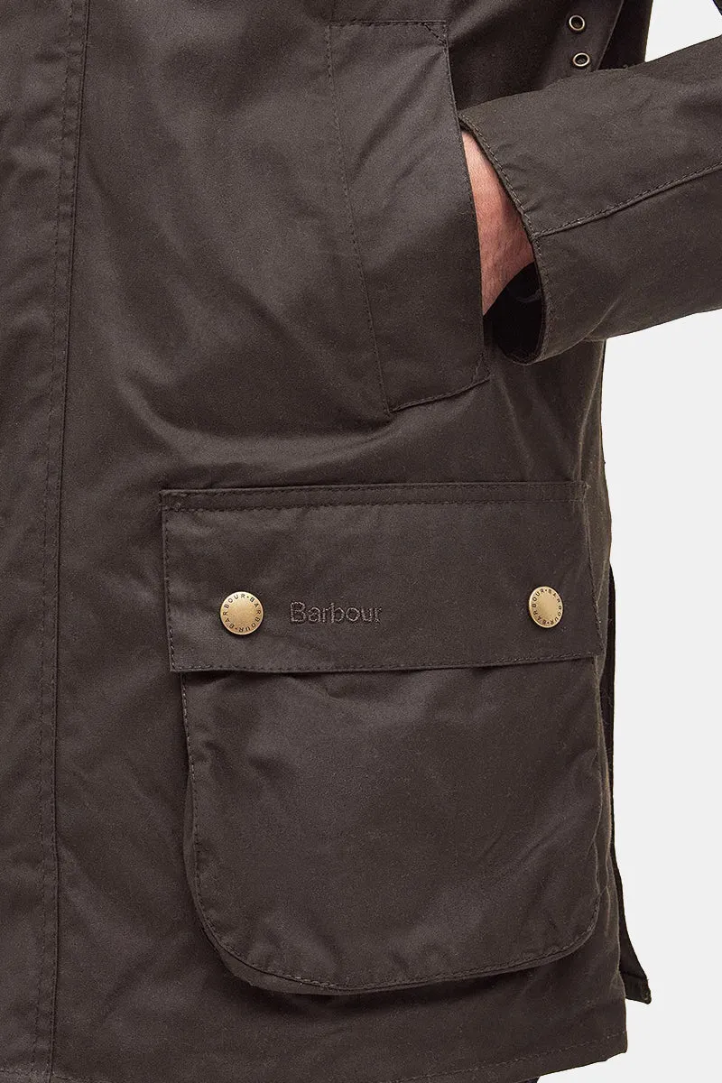 Barbour Ashby Waxed Jacket (Olive)