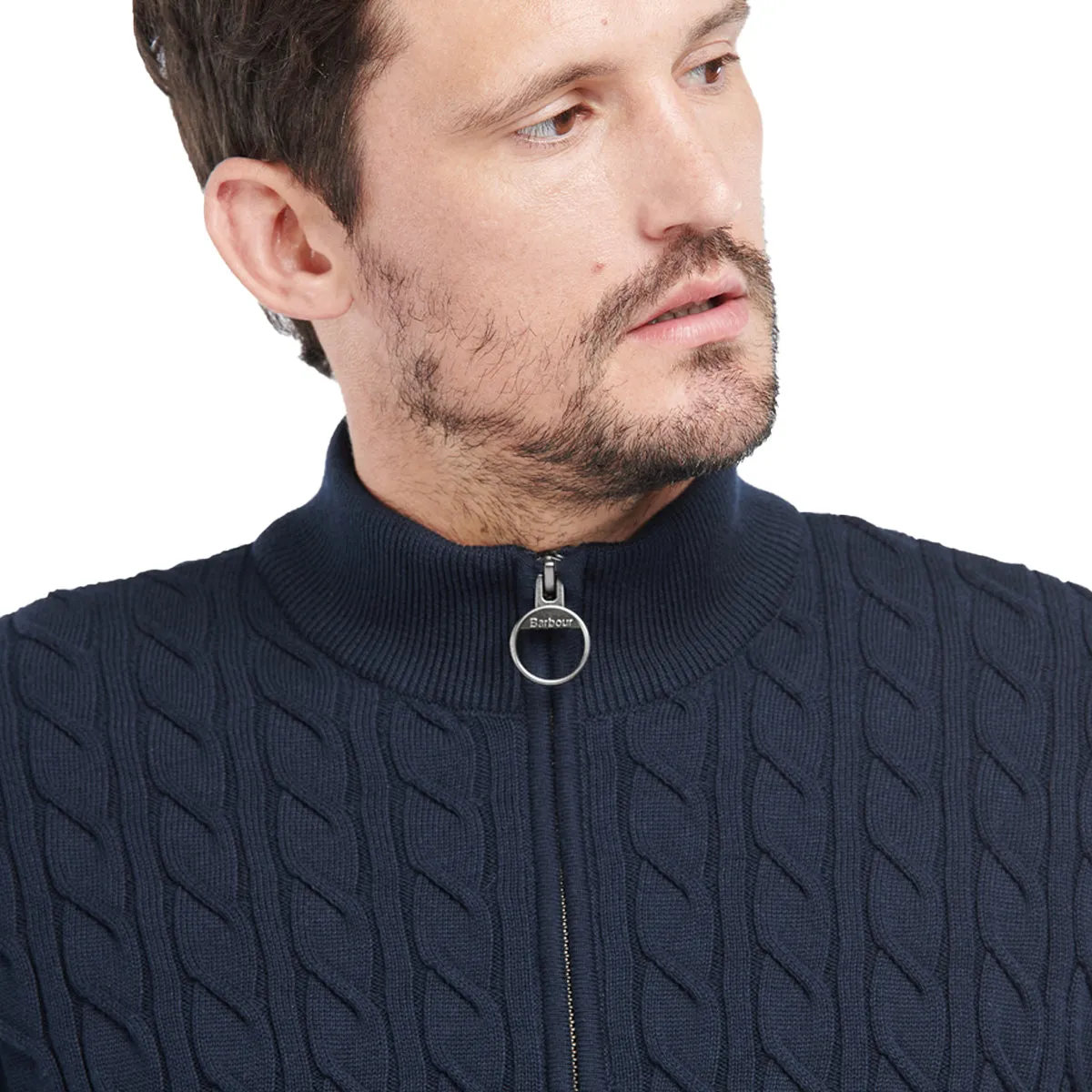 Barbour Men's Cable Knit Half Zip