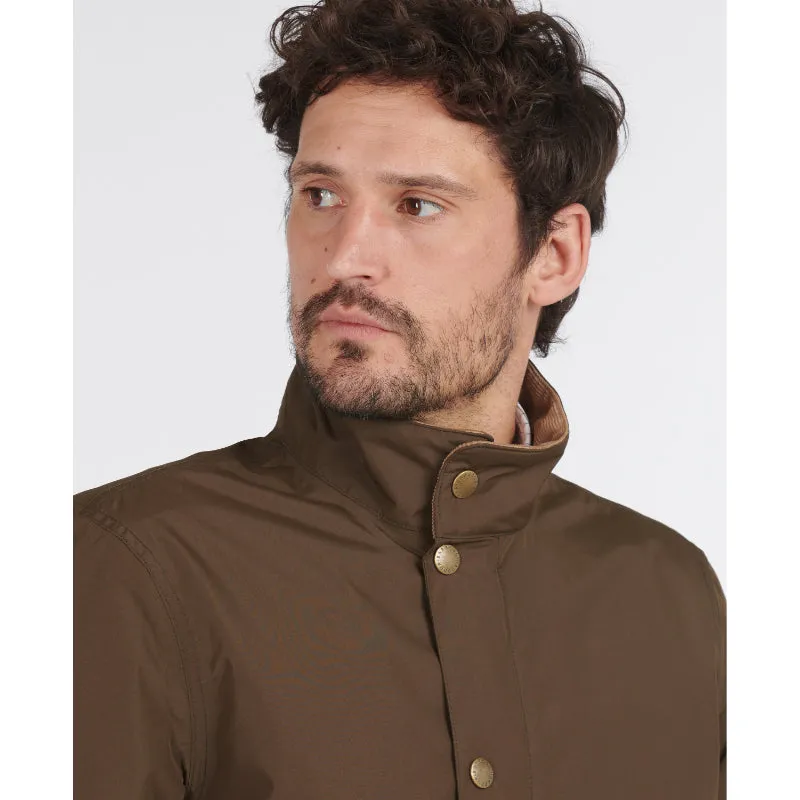 Barbour Spoonbill Waterproof Mens Jacket - Dark Olive