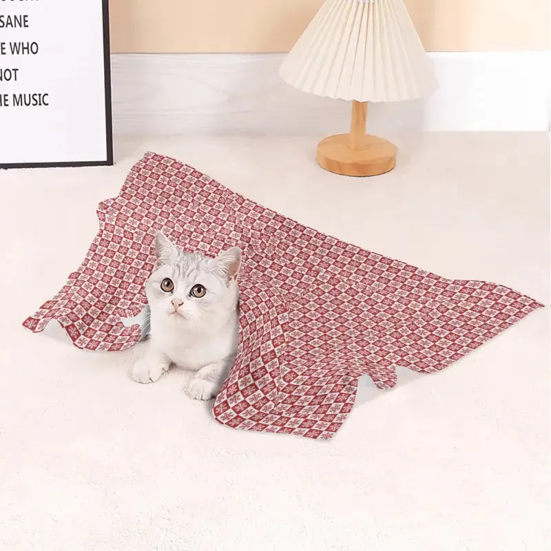 Christmas Fleece Blanket for Cats and Dogs