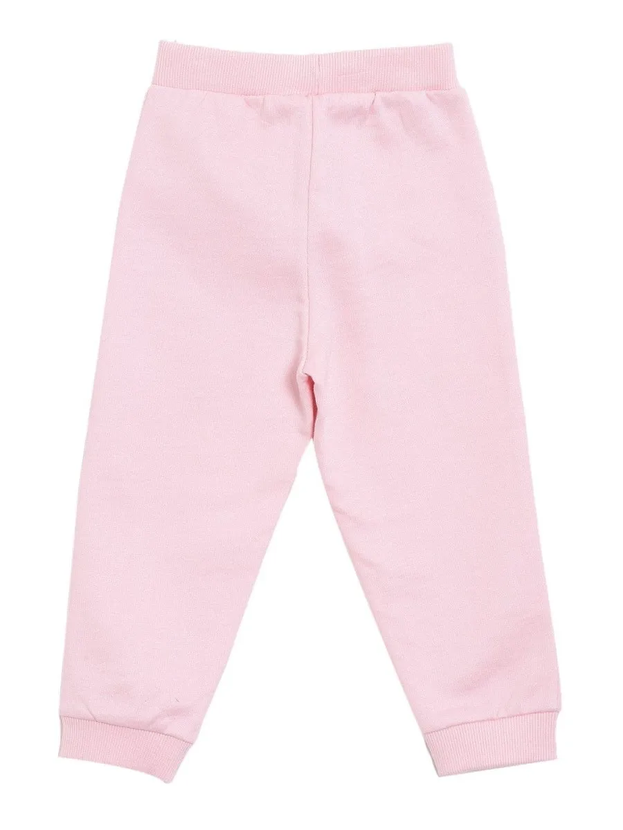 Combo of 3 Sweatpants-Navy Blue, Pink and Grey