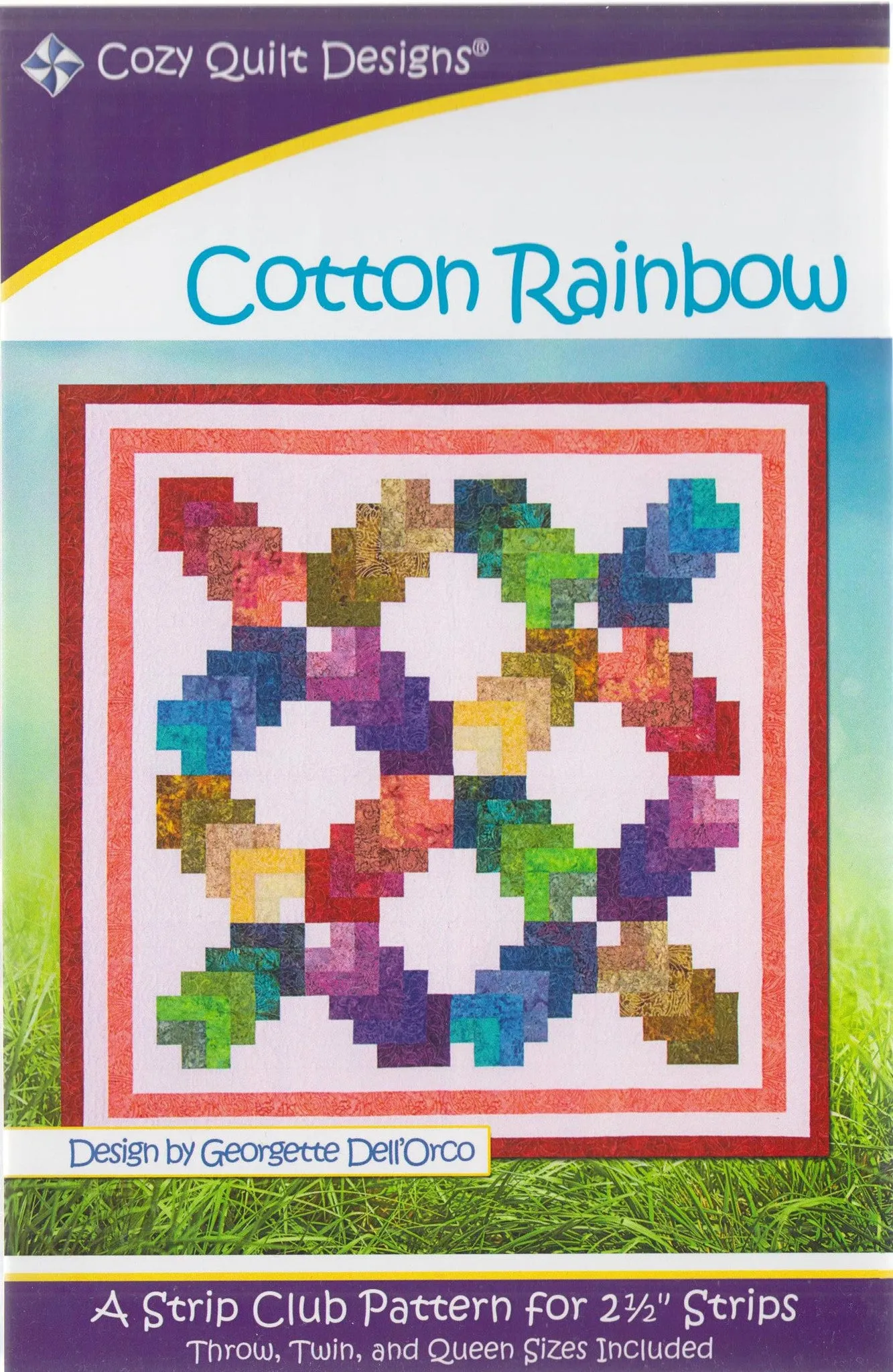 COTTON RAINBOW - Cozy Quilt Designs Pattern