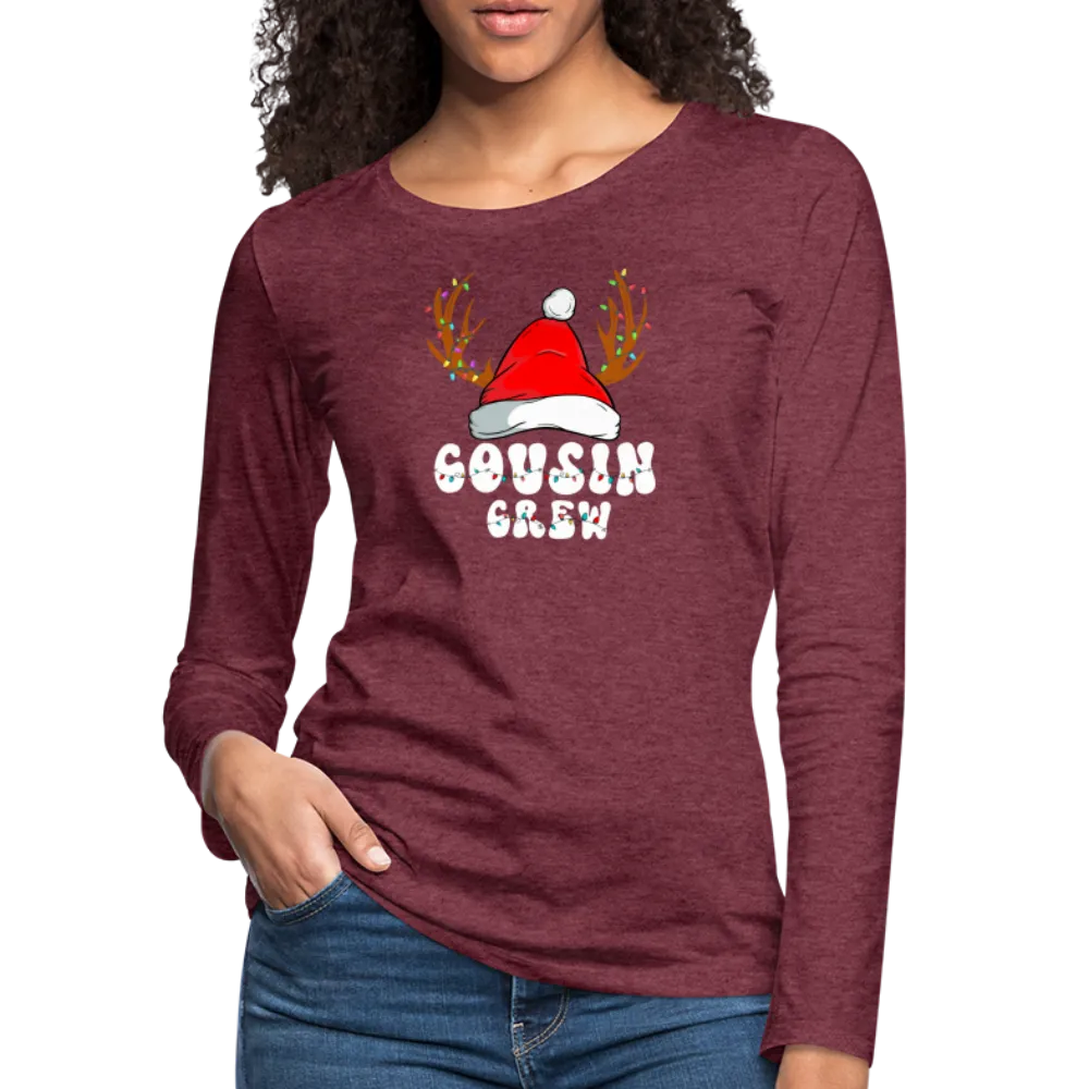 Cousin Crew Christmas Women's Premium Long Sleeve T-Shirt