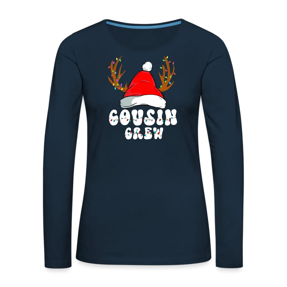 Cousin Crew Christmas Women's Premium Long Sleeve T-Shirt