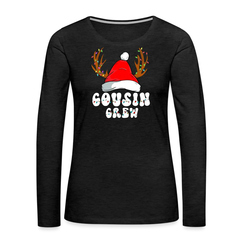 Cousin Crew Christmas Women's Premium Long Sleeve T-Shirt