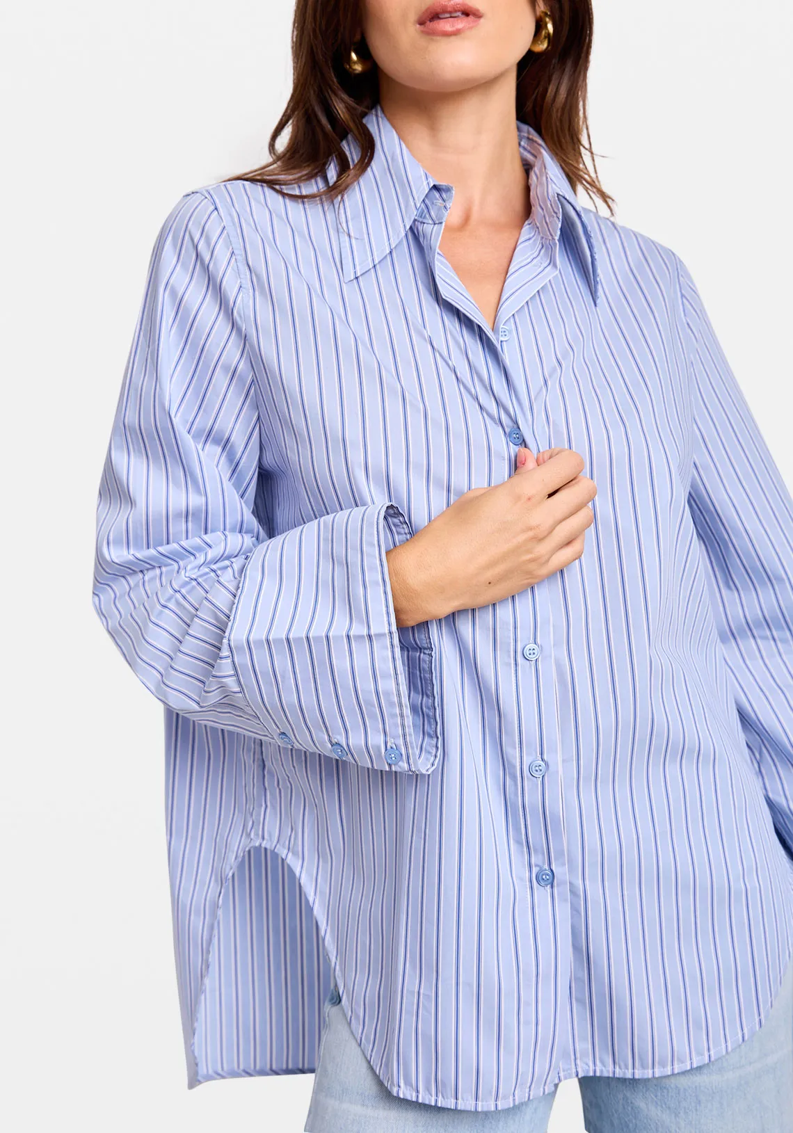 FERN SHIRT SKY BLUE