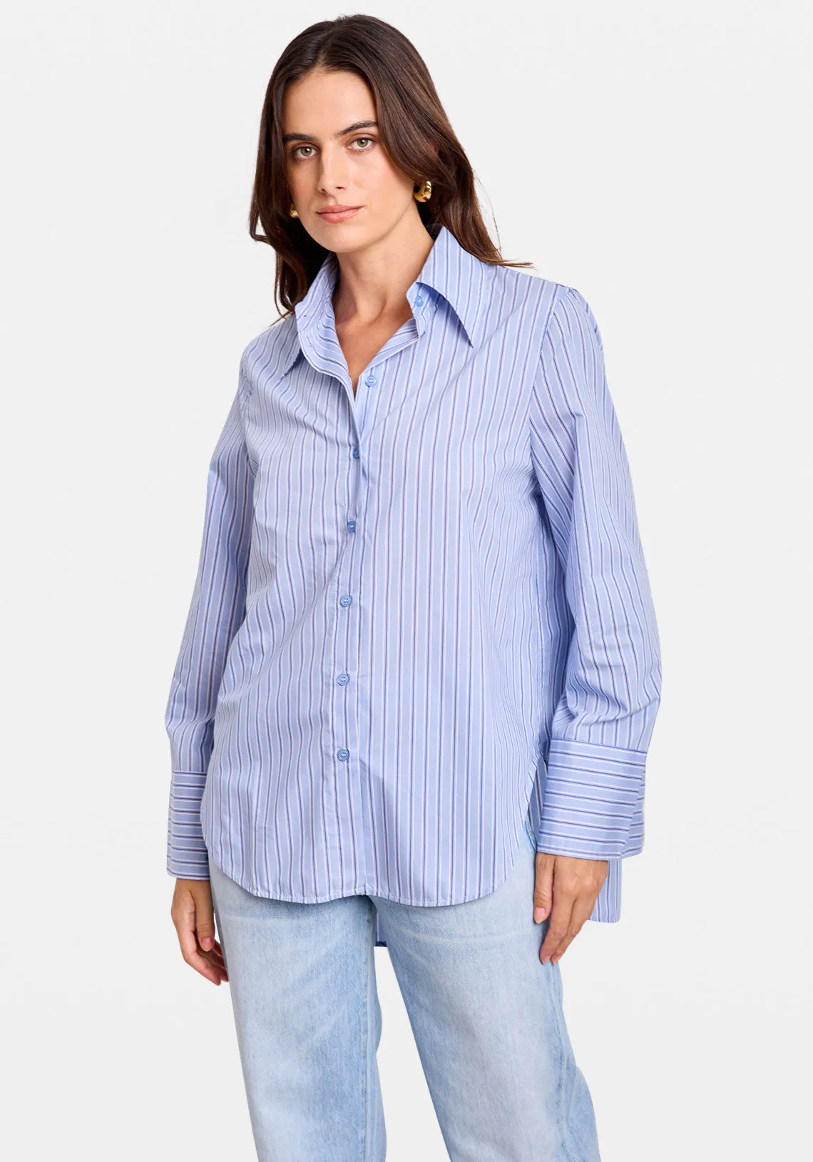 FERN SHIRT SKY BLUE