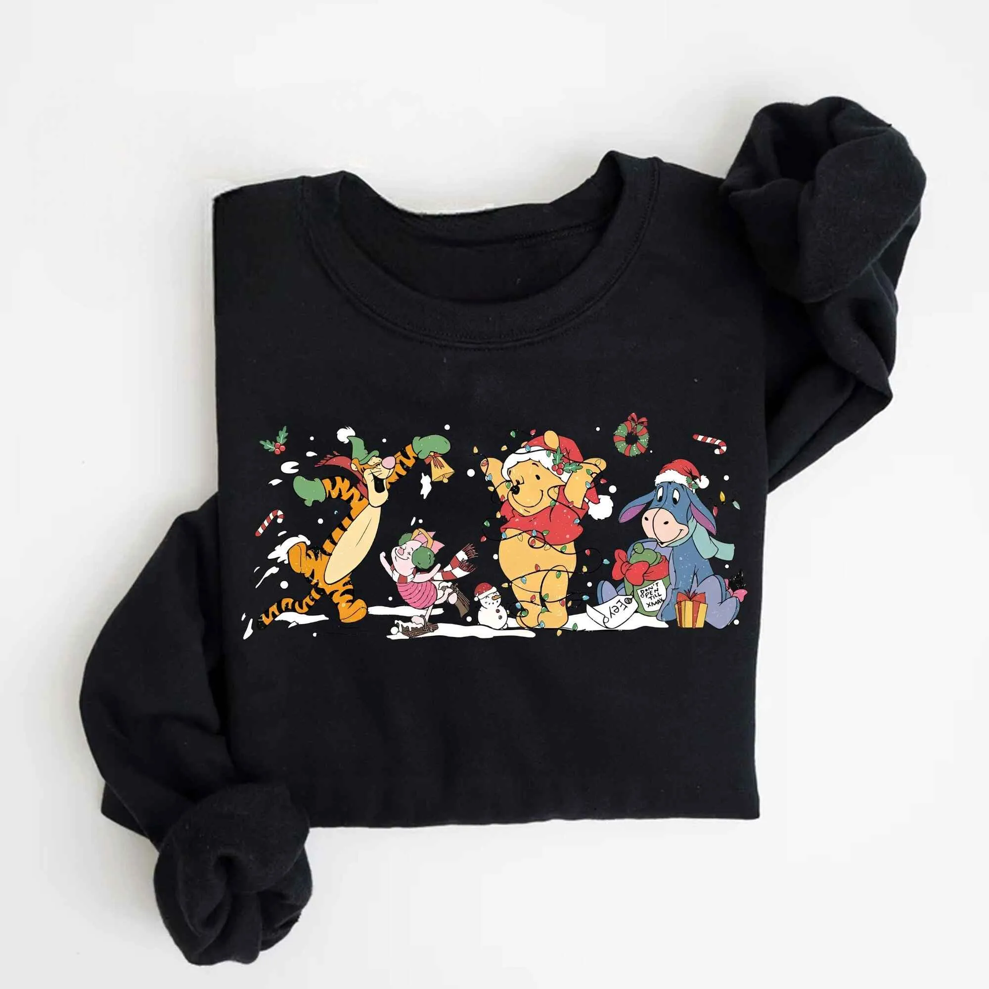 Festive Friends Christmas Tee – Cozy Holiday Character Design