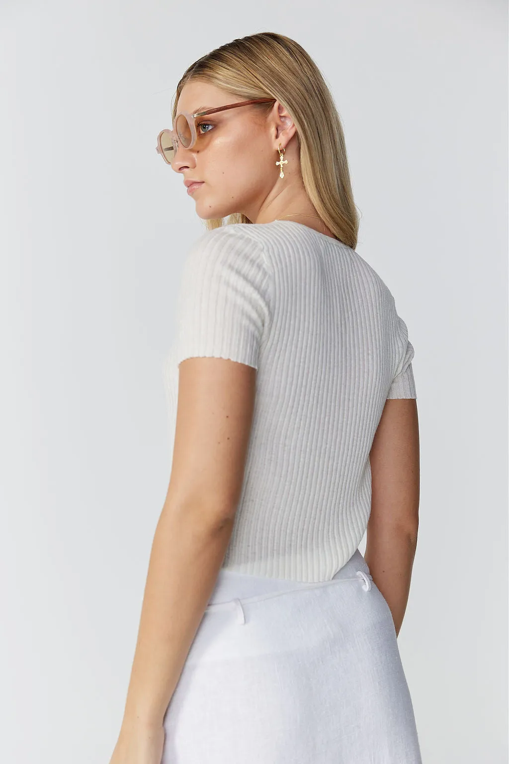 FLEUR KNIT TOP