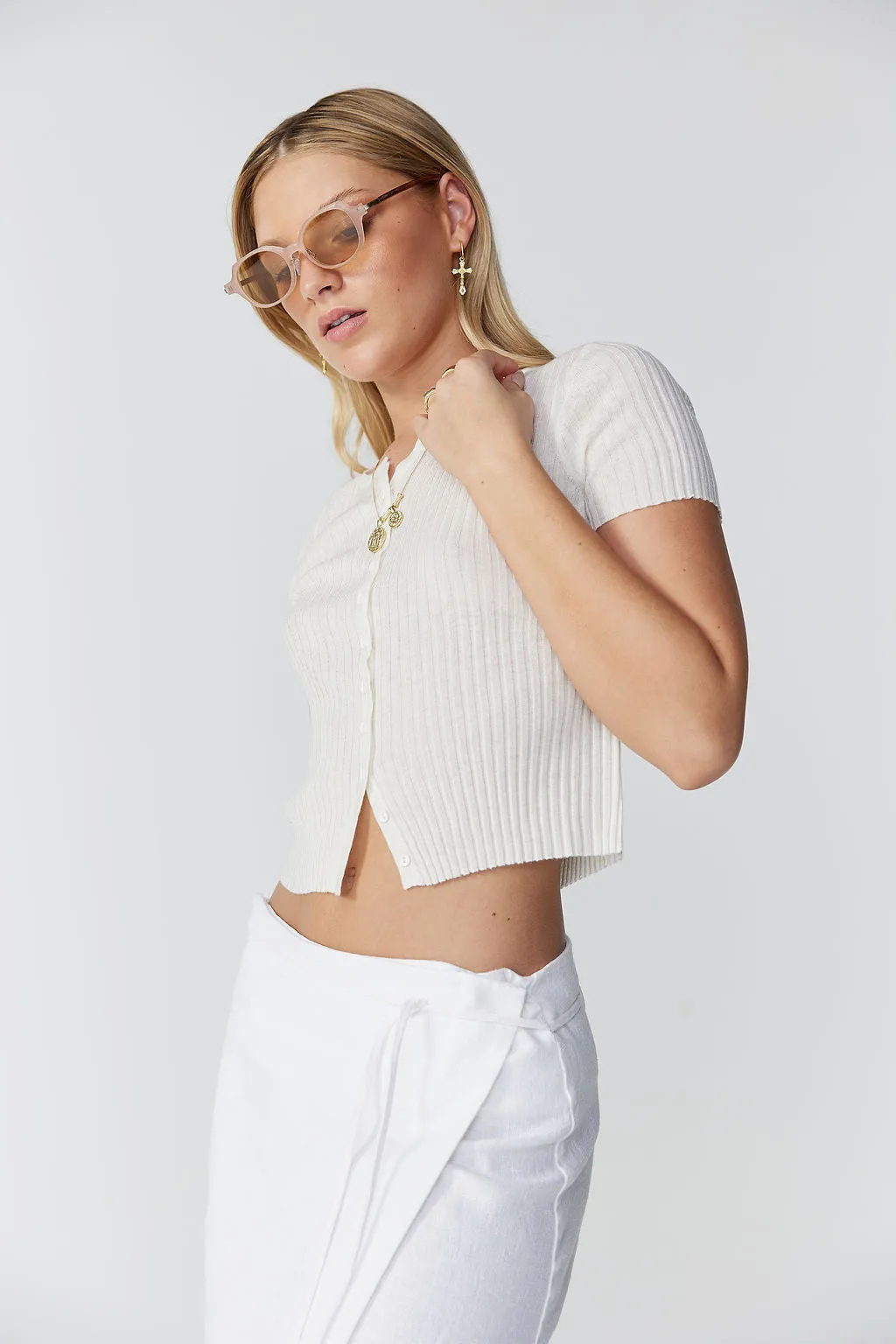 FLEUR KNIT TOP