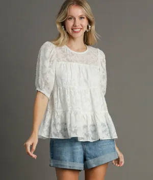 Janet Jacquard Top