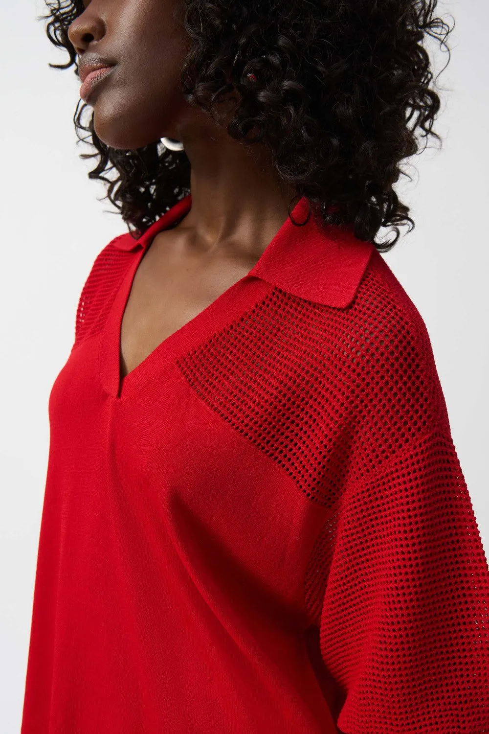 Joseph Ribkoff Sweater 251925-RD Radiant Red