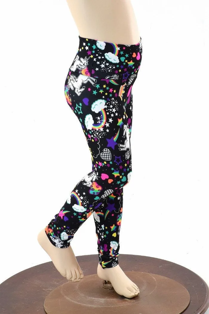 Kids Unicorns & Rainbows Leggings