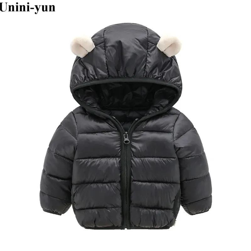 Kids Warm Hooded Coat