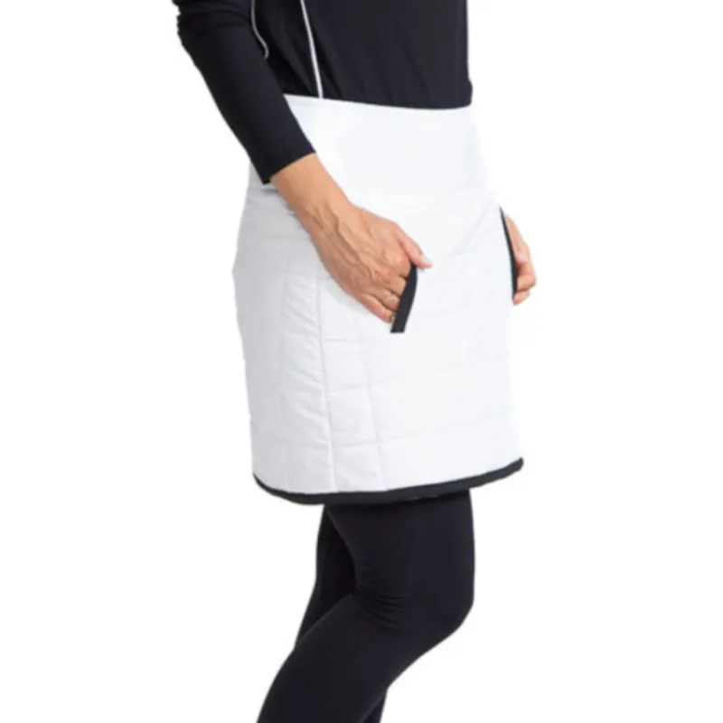 Kinona Quilted & Cozy Skort - White