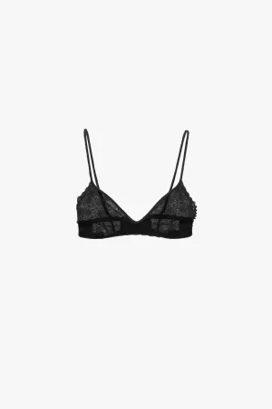 Lace Bra In Black