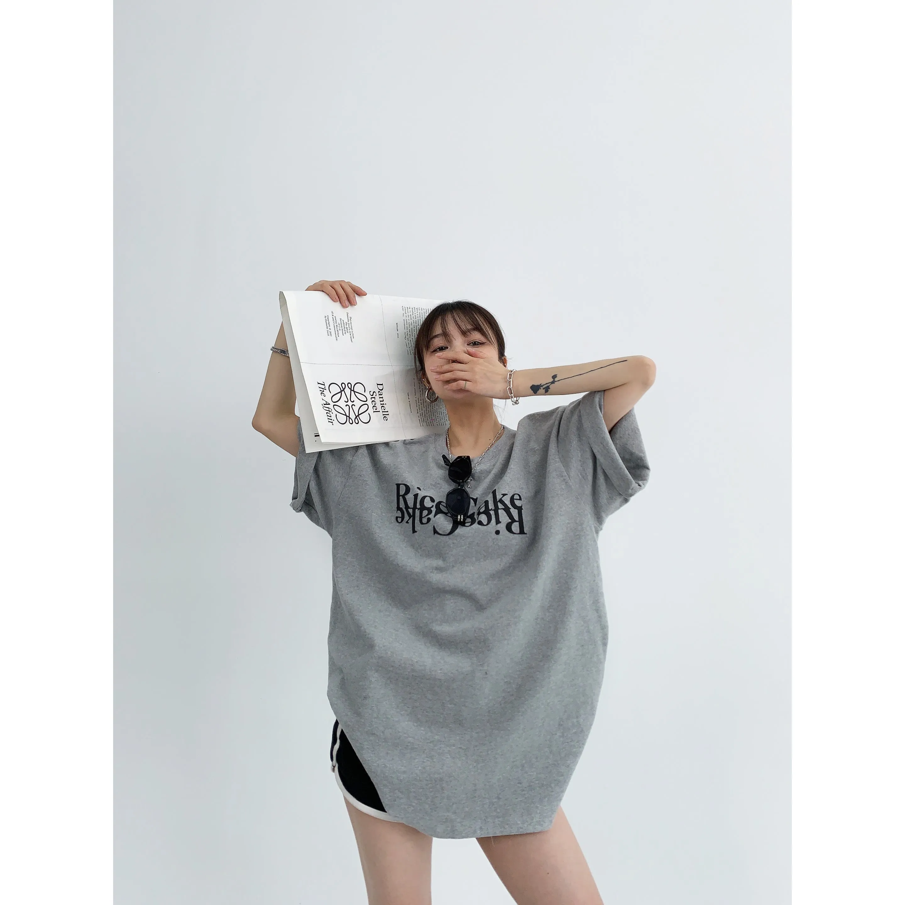 Letter Printing Loose T-shirt