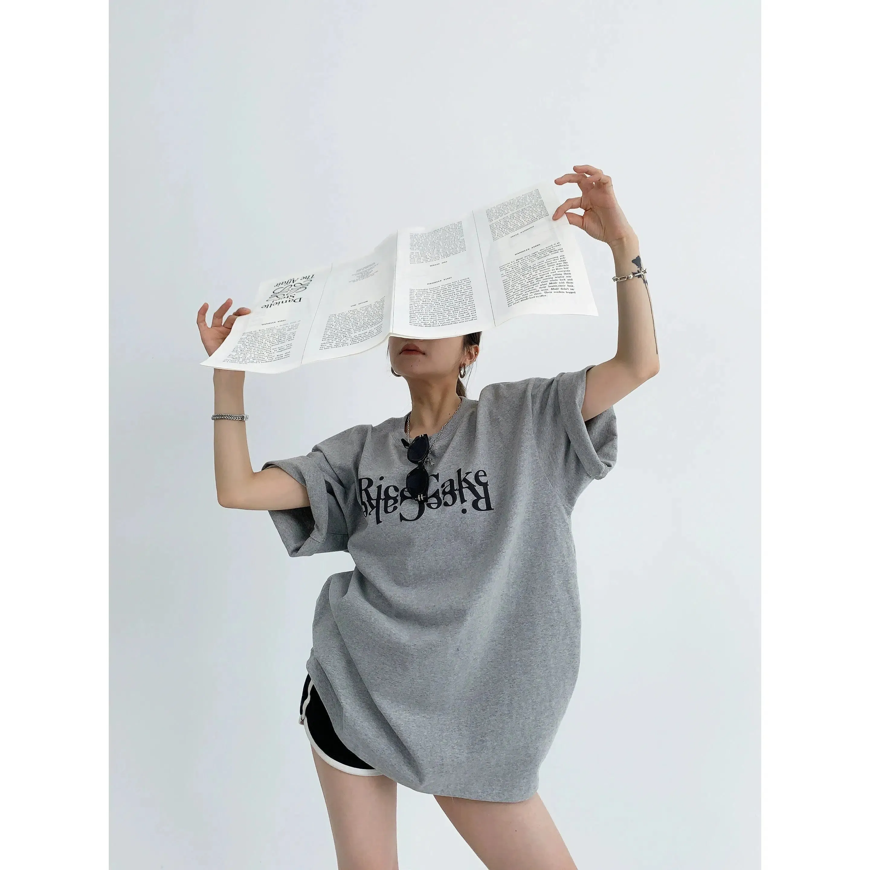 Letter Printing Loose T-shirt