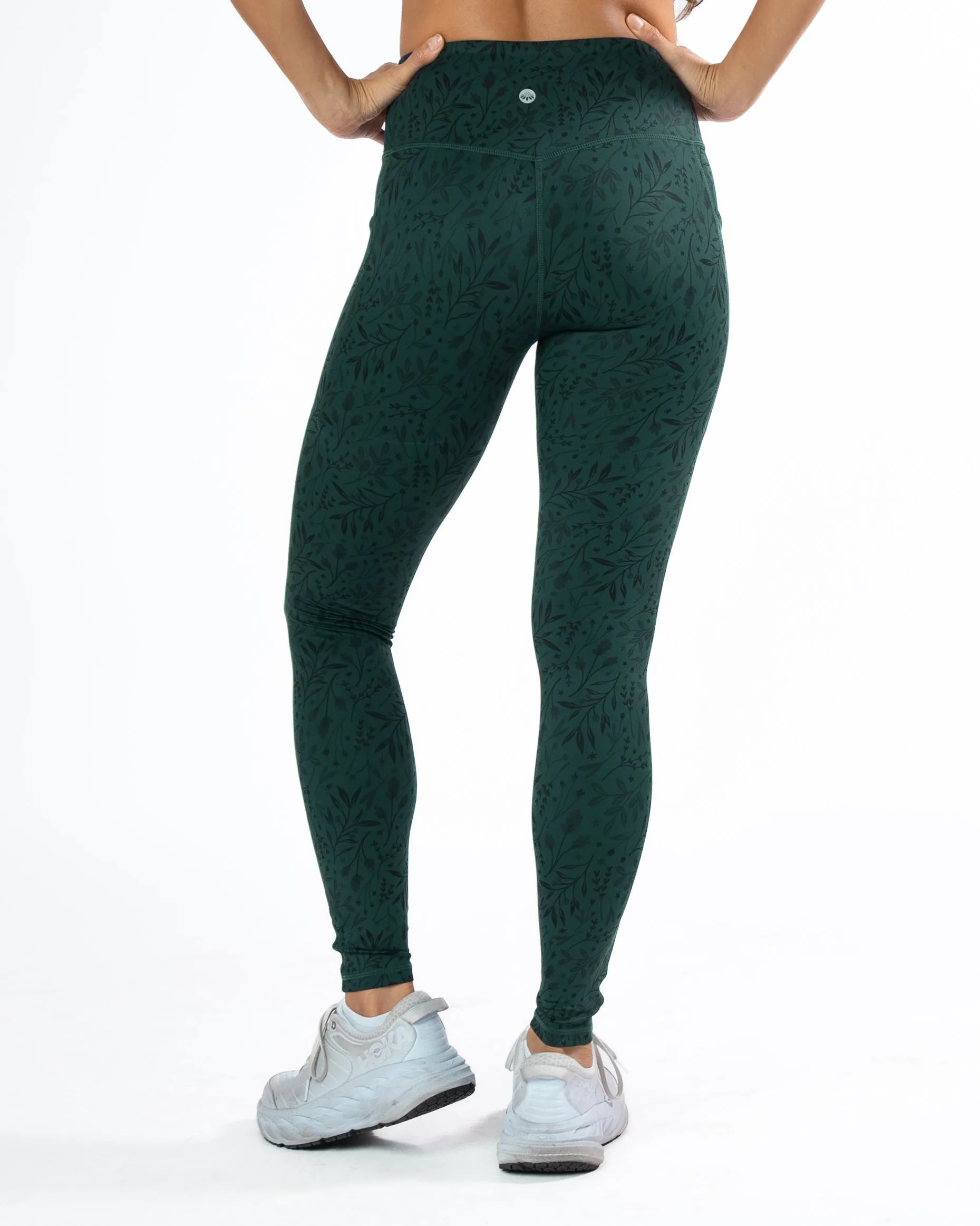 Lux Repetition Leggings (26 in.) - Juniper Mistletoe