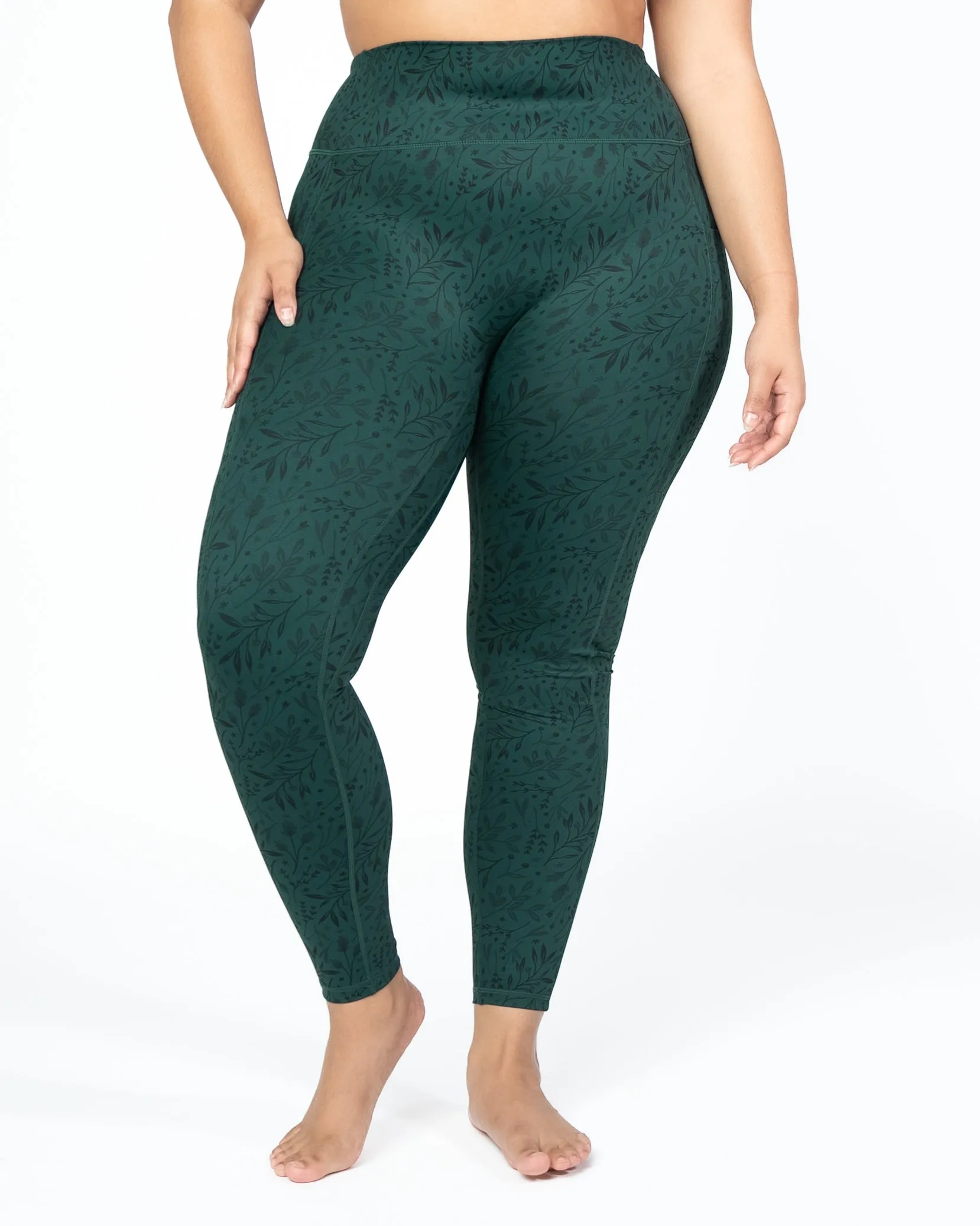 Lux Repetition Leggings (26 in.) - Juniper Mistletoe