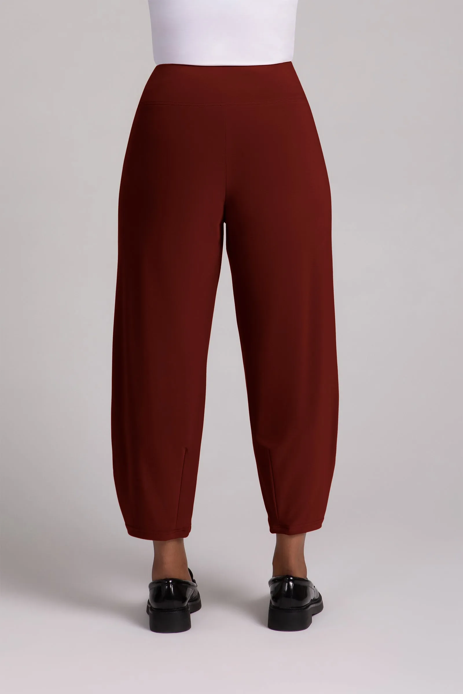 Narrow Lantern Pant | Rust