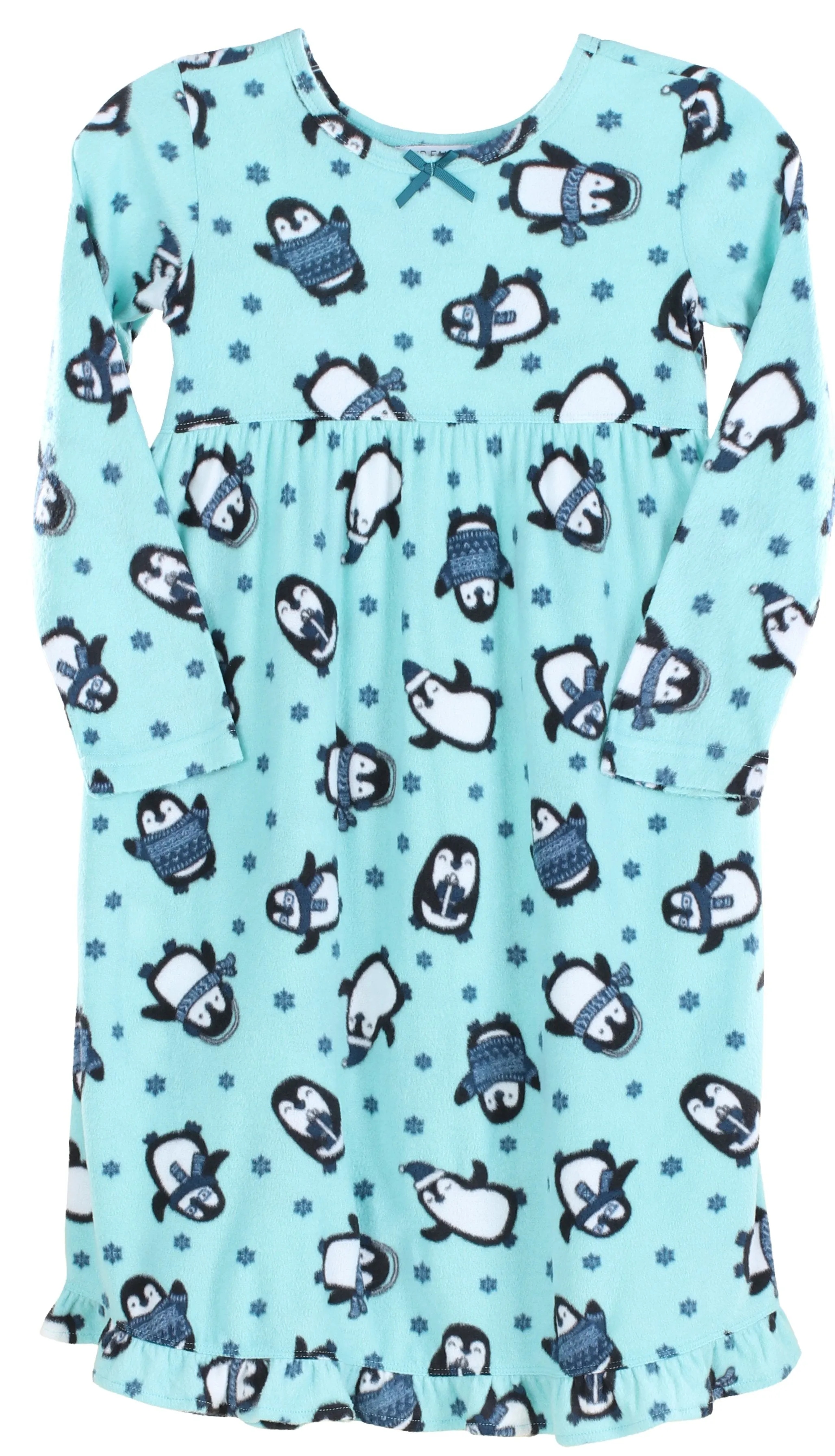 Our Family Pjs Christmas Family Matching Fleece Penguins Pajama Sets