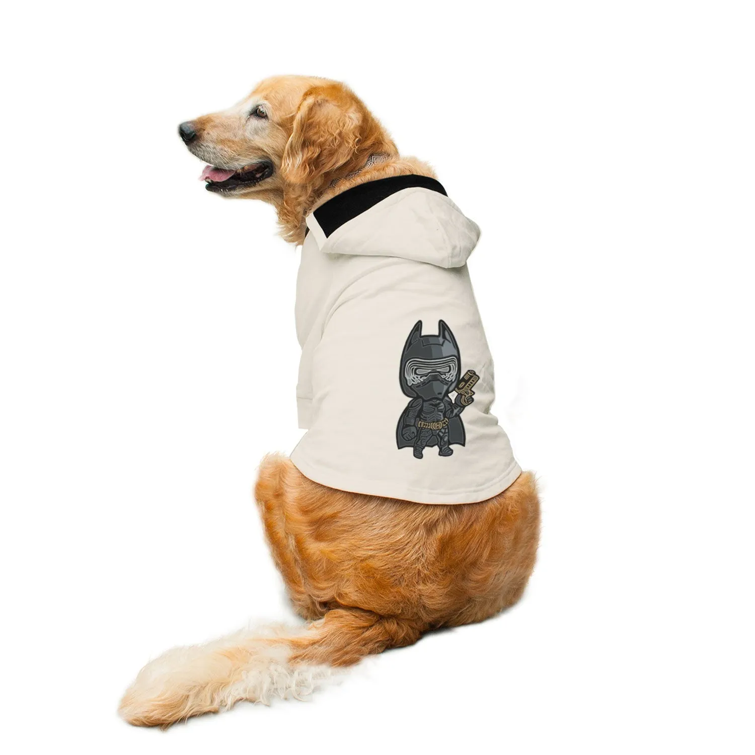 "Darkest Knight" Printed Dog Hoodie Jacket