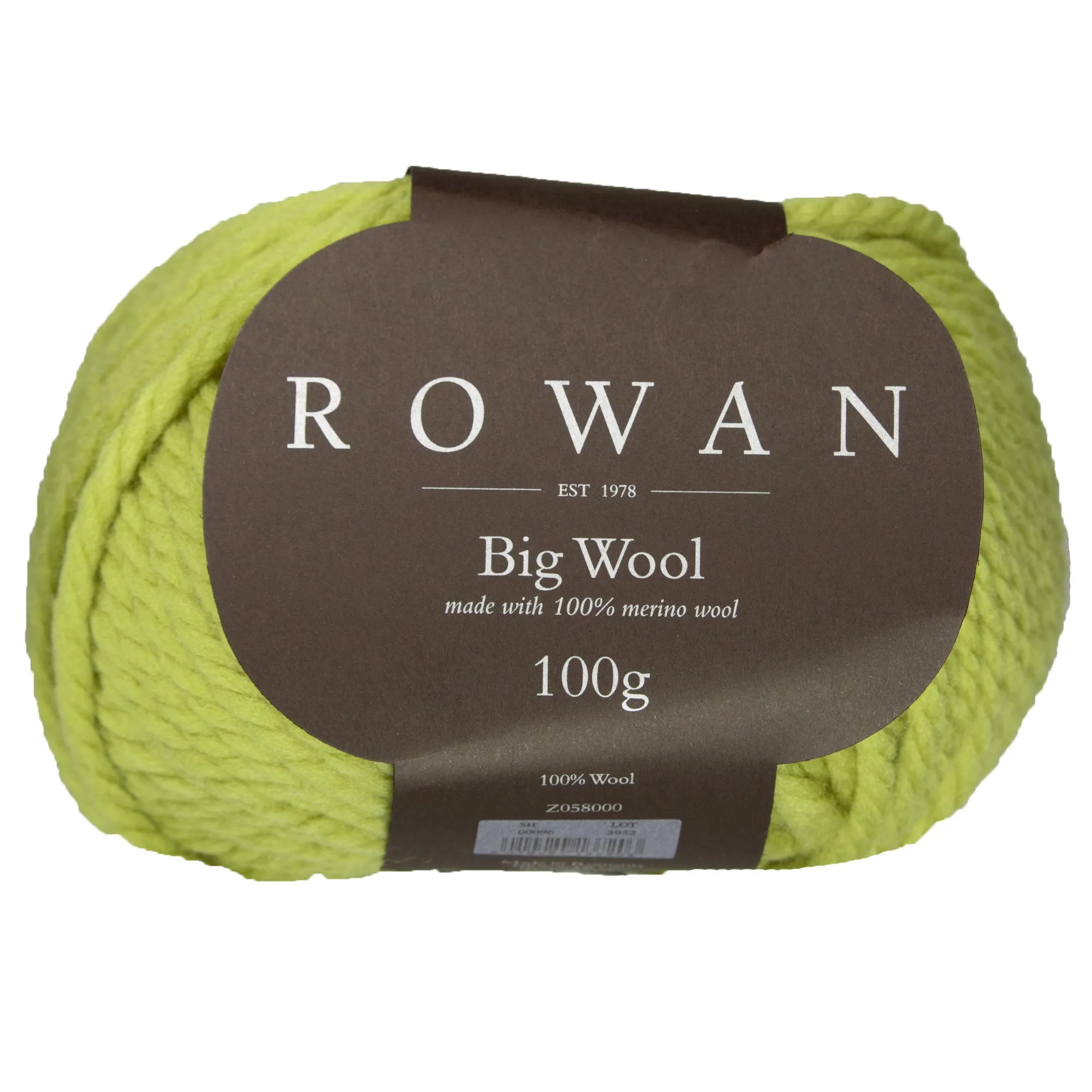 Rowan Big Wool Yarn - 96 Limeade