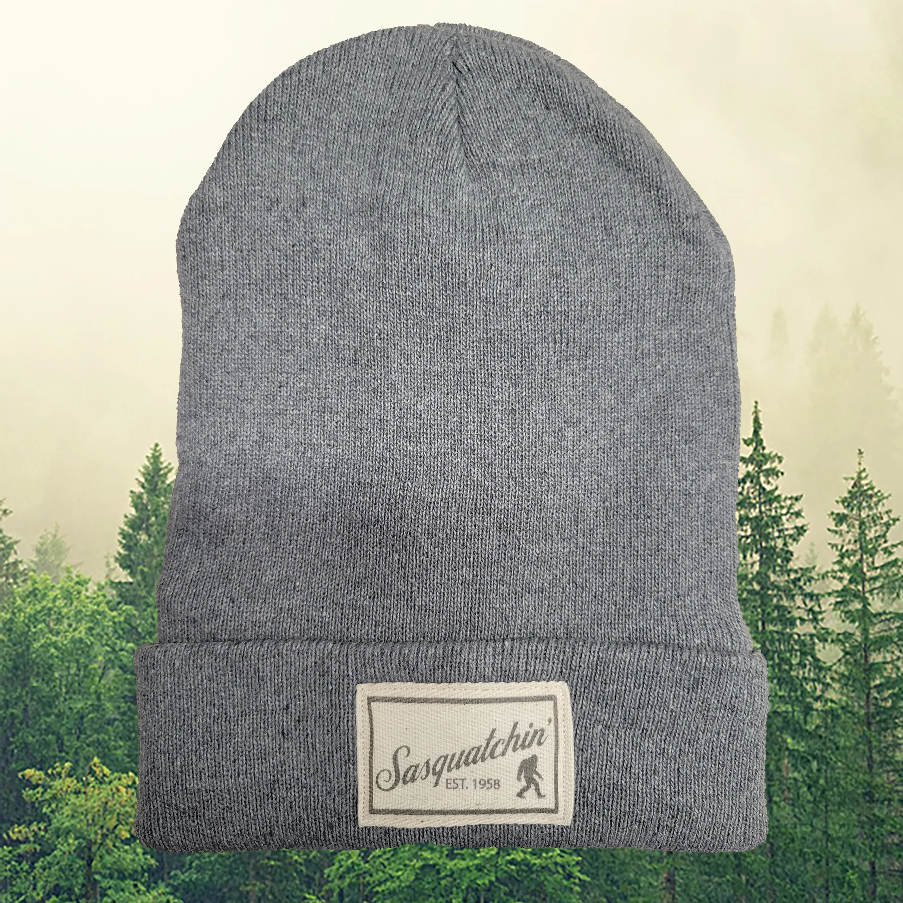 Sasquatchin' Toque: Fleece Lined Adult Knit Hat