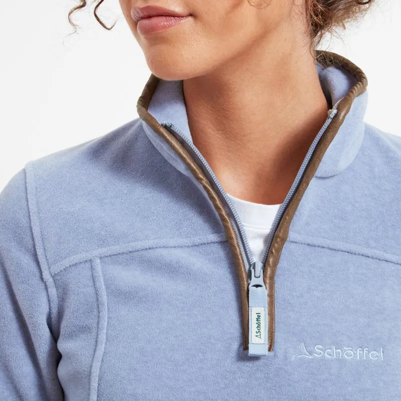 Schoffel Tilton 1/4 Zip Fleece - Powder Blue