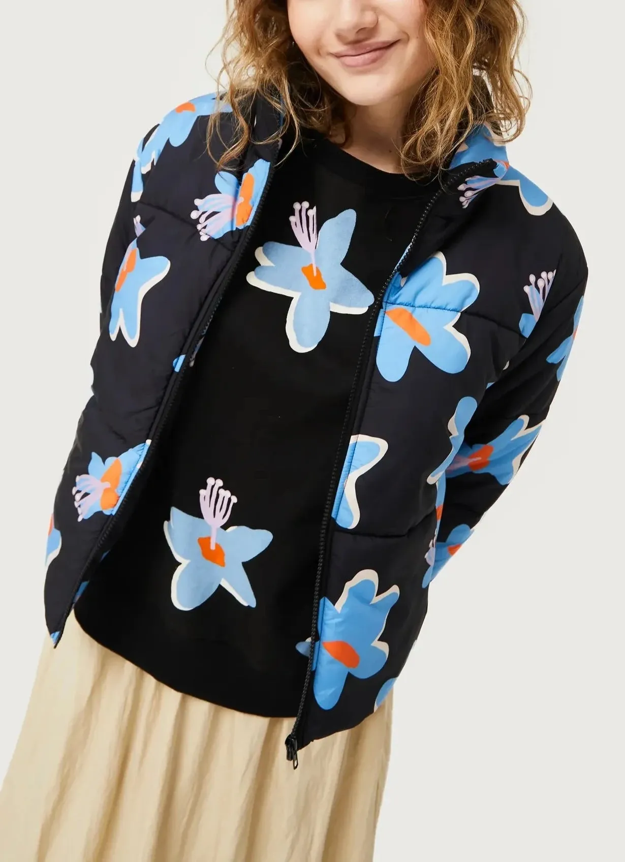 Sheann Floral Puffer