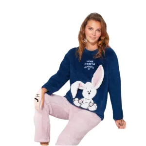 SIYAH INCI - Cozy Fleece Pajama Set