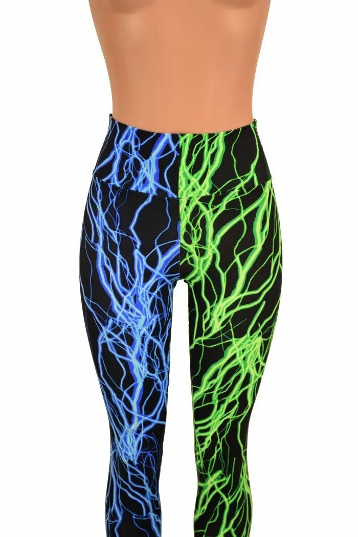 Split Lightning Leggings