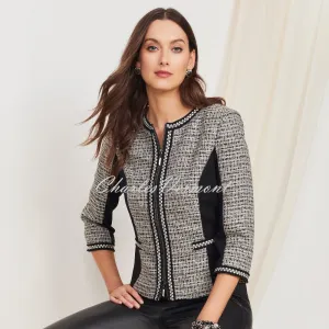 Tia Collarless Jacket - Style 77471-7834-90