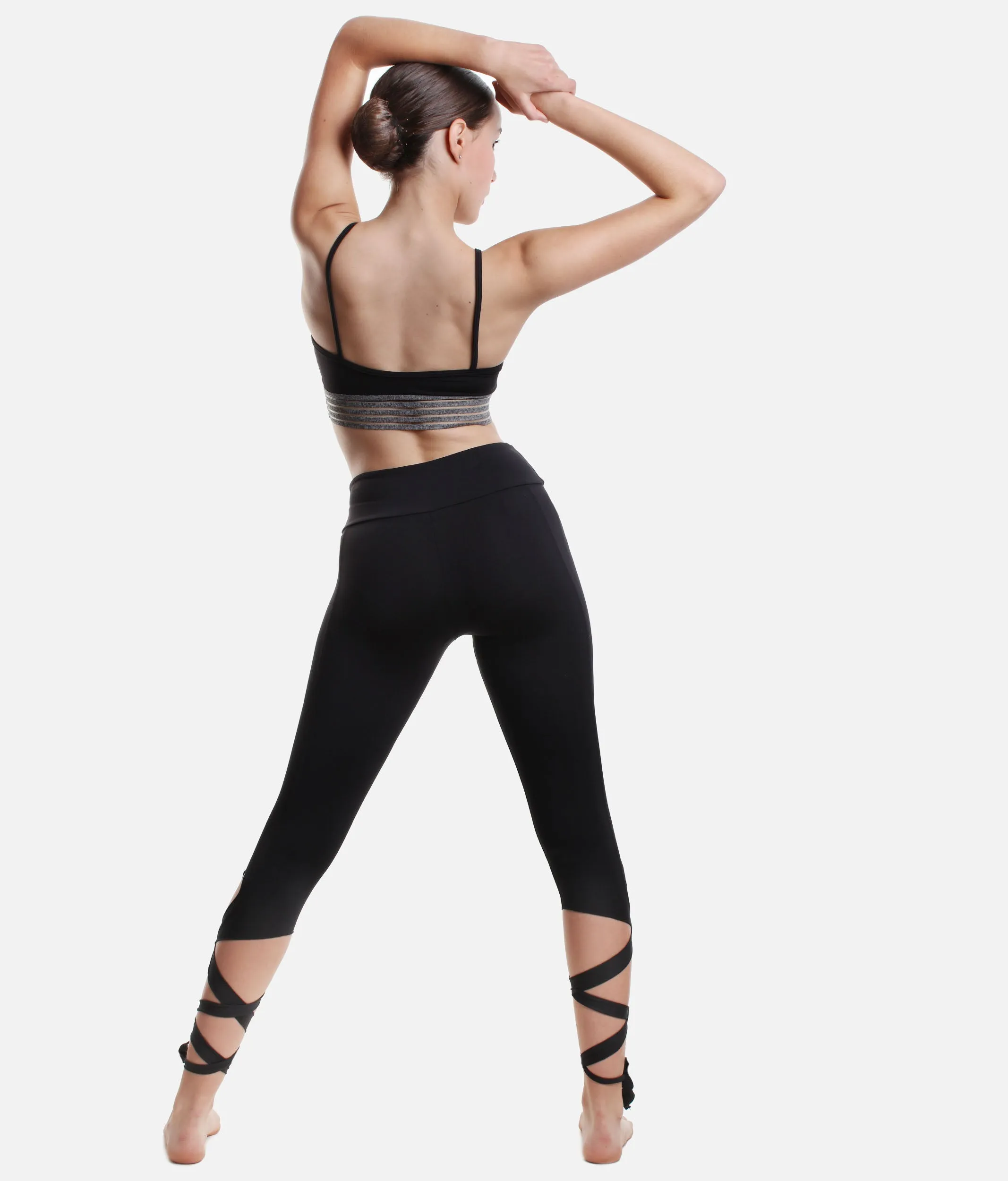 Tie Leg Dance Leggings - RDE1656