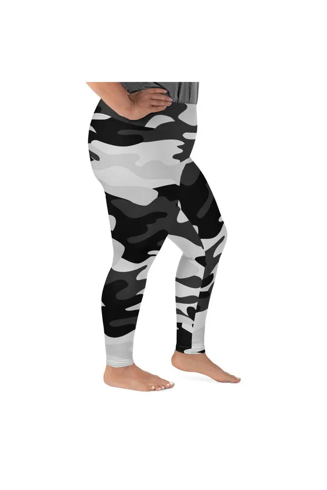 Urban Fashion Camouflage Plus Size Leggings