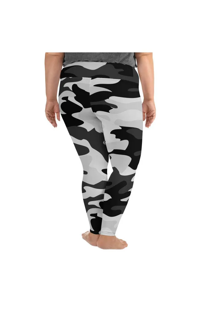 Urban Fashion Camouflage Plus Size Leggings