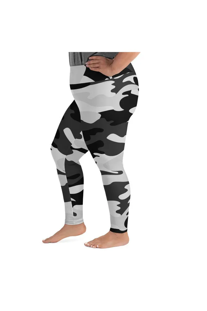 Urban Fashion Camouflage Plus Size Leggings