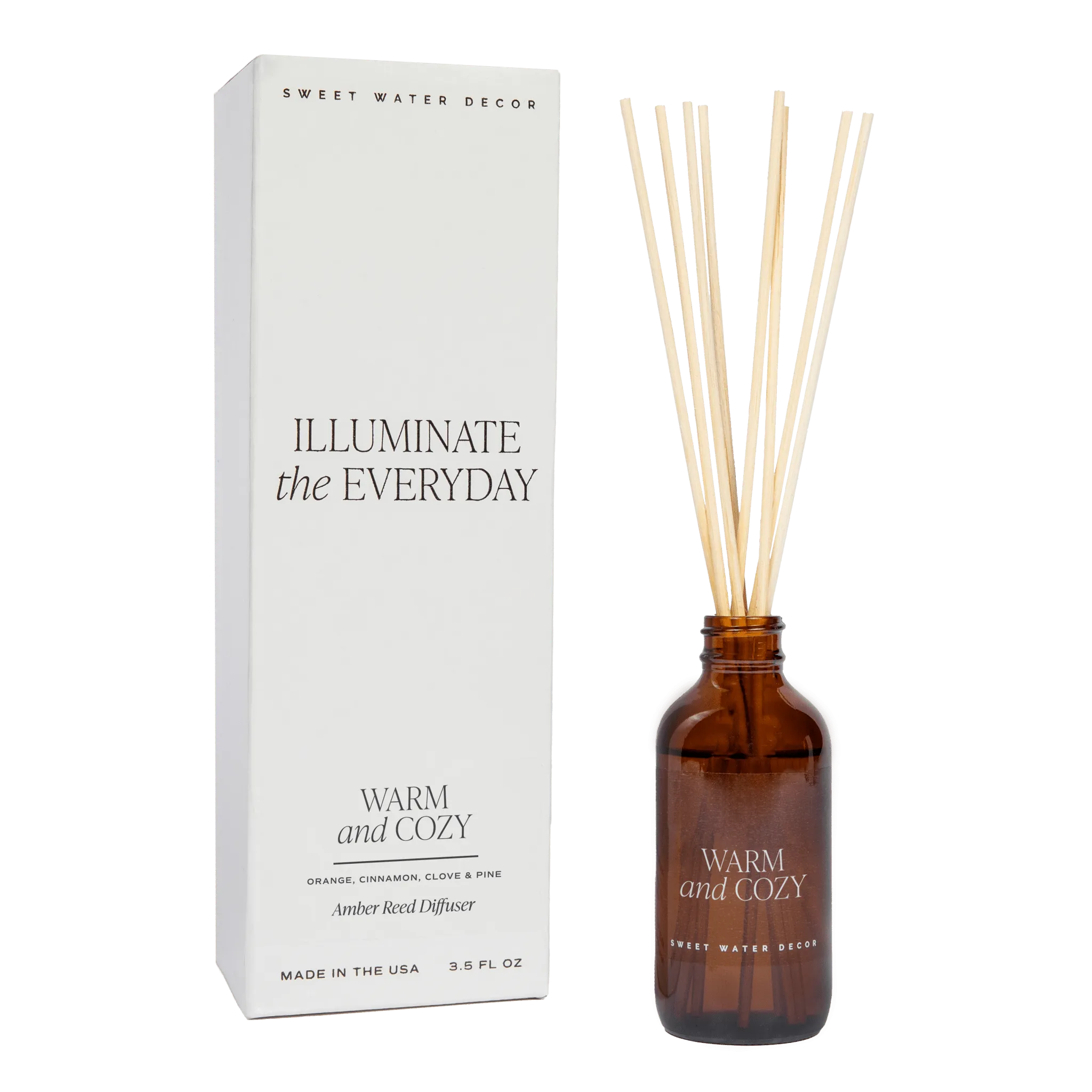 Warm and Cozy Amber Reed Diffuser