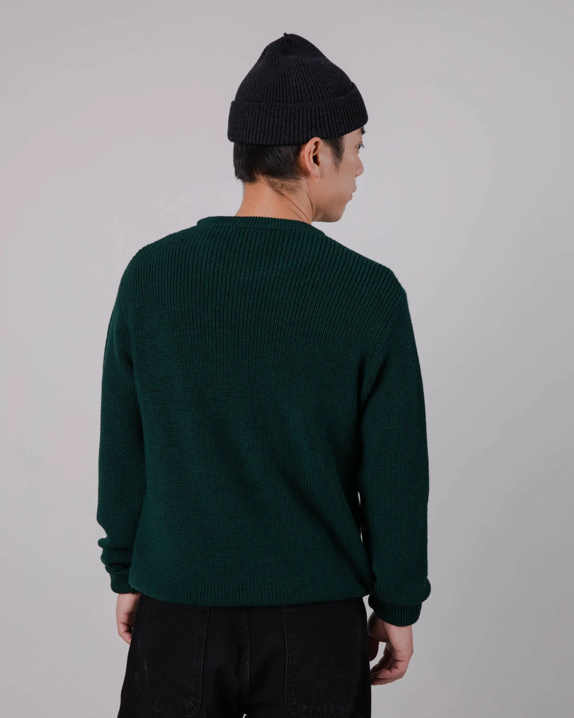 Waterfront Wool Sweater Green